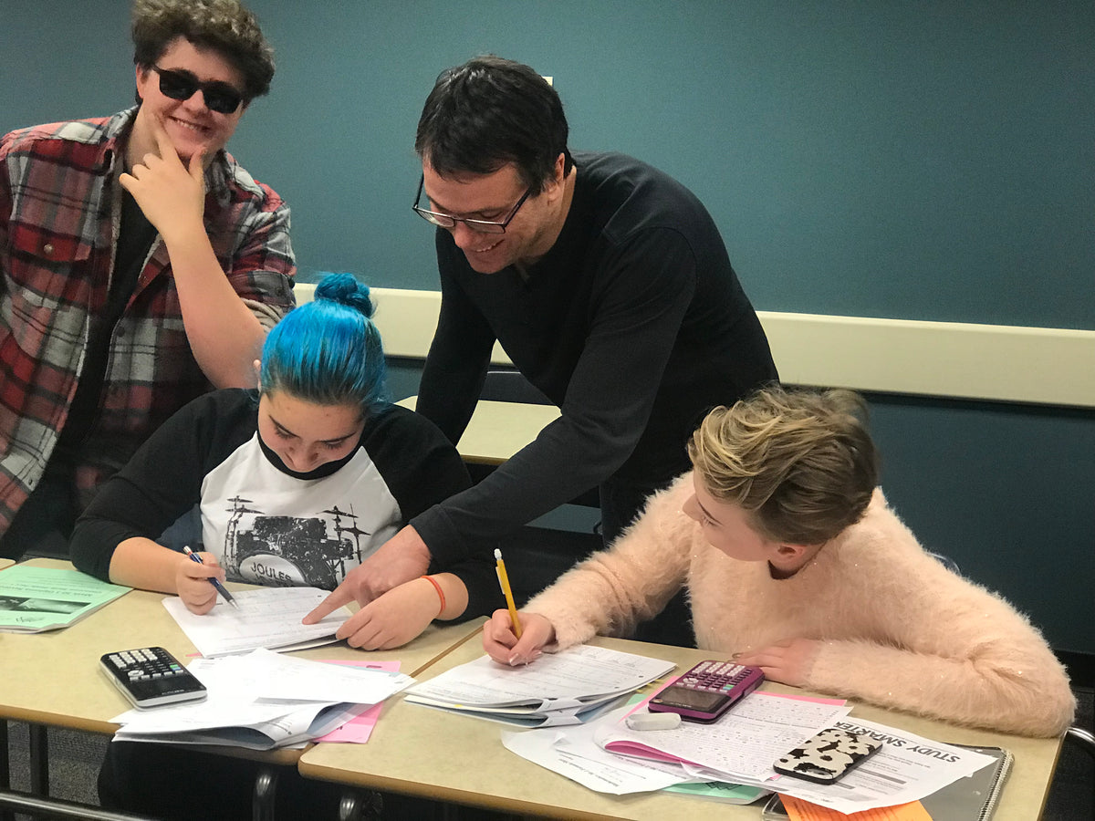 Teacher working with students at SAIT — SAIT, Calgary